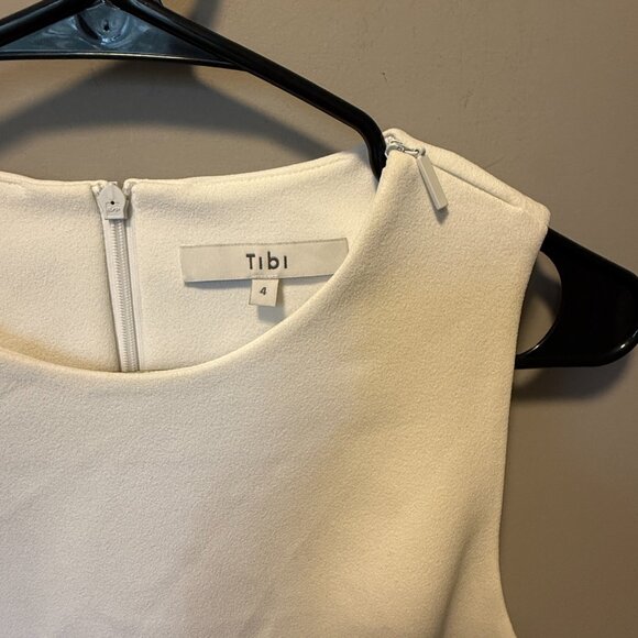 Tibi Structured Crepe Sleeveless Dress - 4 - Picture 2 of 8